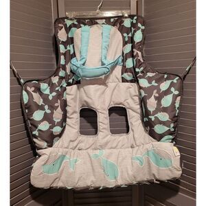 Go by Goldbug 2-1 Whale Shopping Cart and High Chair Cover